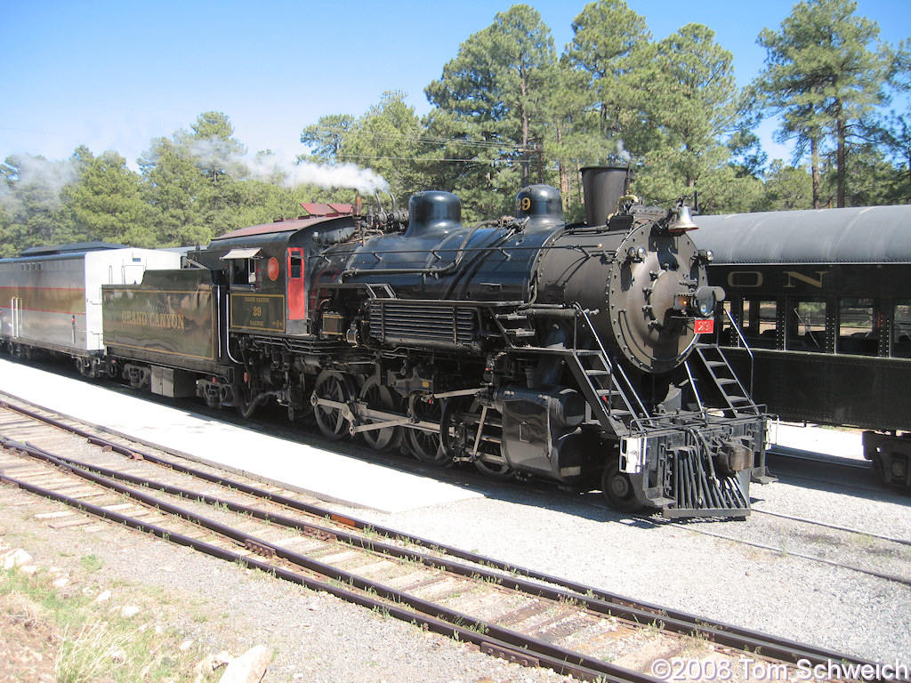 Arizona, Coconino County, Grand Canyon, Grand Canyon Railroad