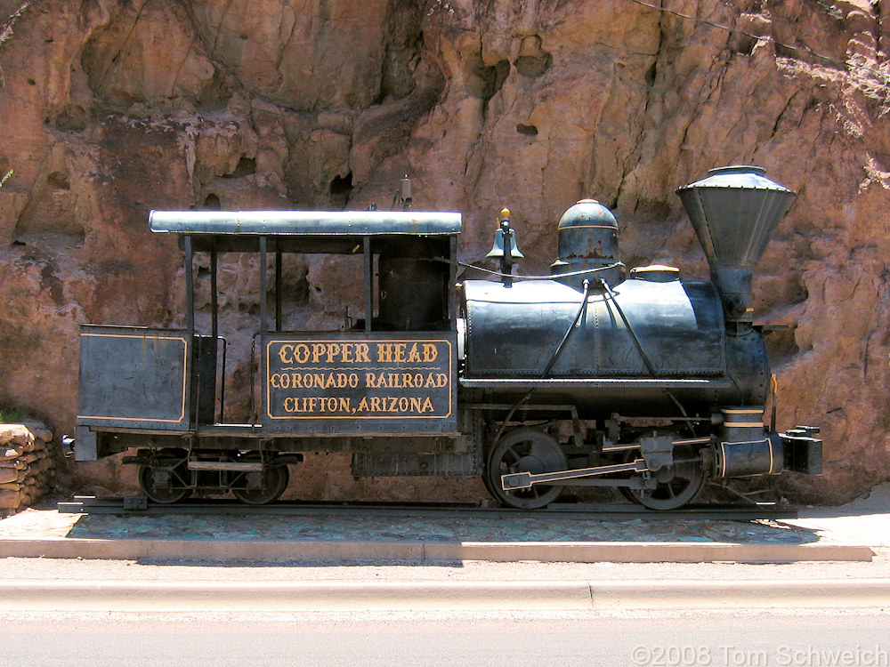 Arizona, Greenlee County, Clifton, Locomotive