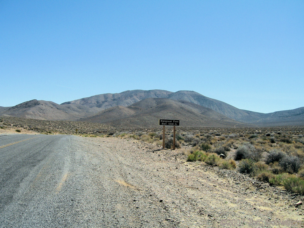 Emigrant Pass, Death Valley National Park, Inyo County, California