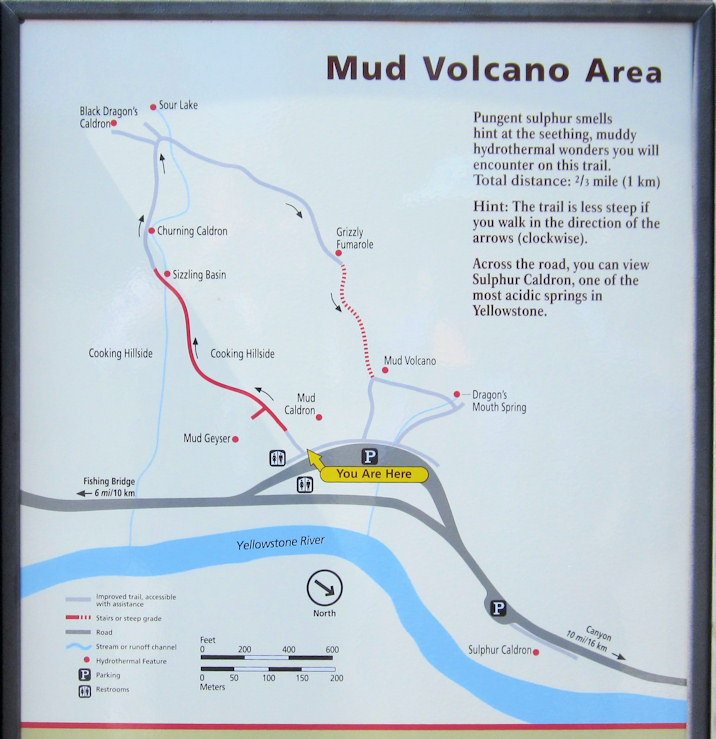 Wyoming, Park County, Mud Volcano