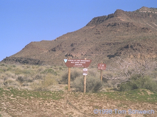 Wild Horse Canyon Trailhead